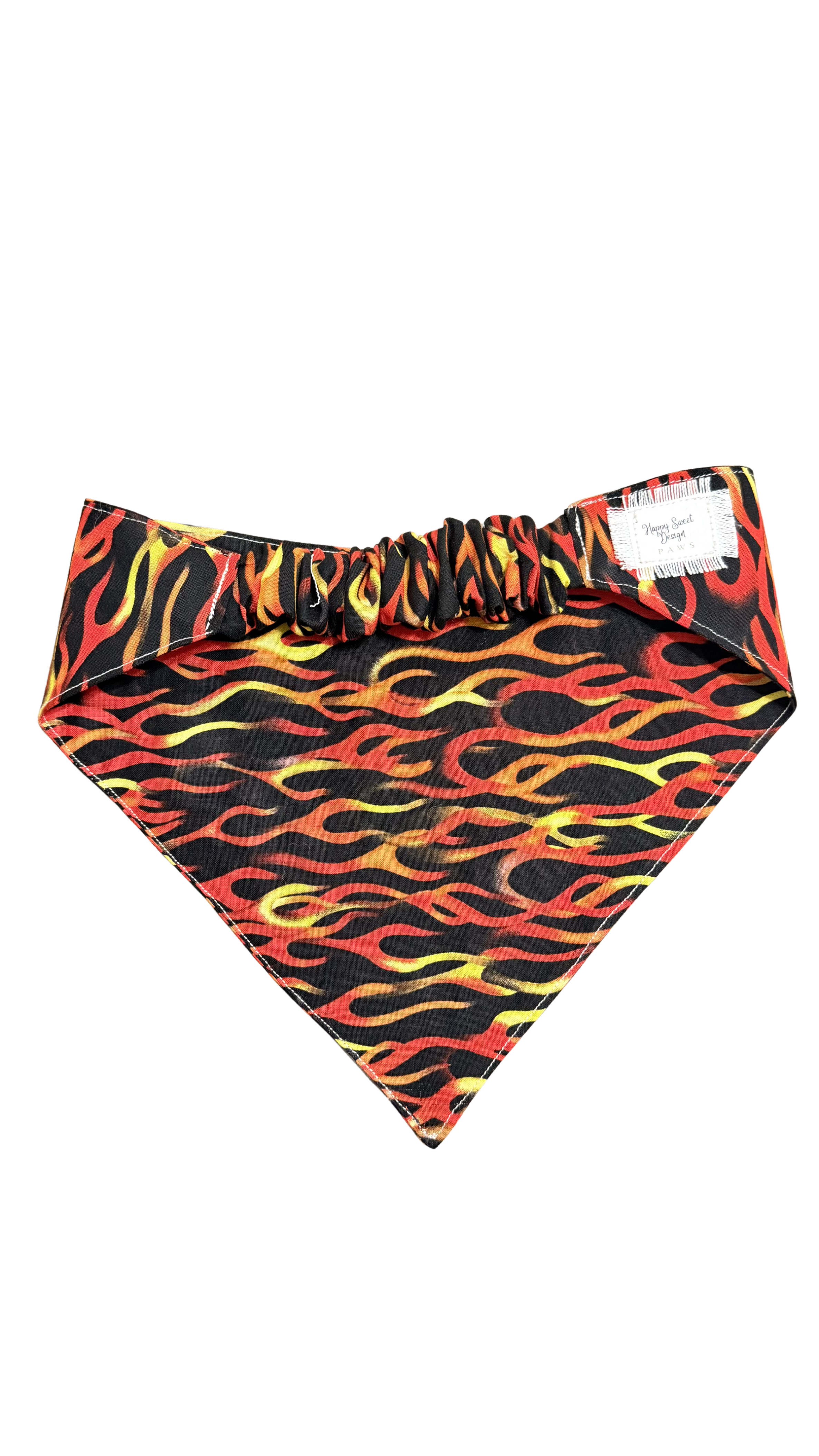 Playing with fire Dog Bandana.