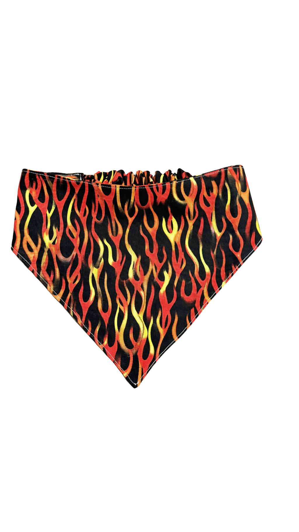 Playing with fire Dog Bandana.