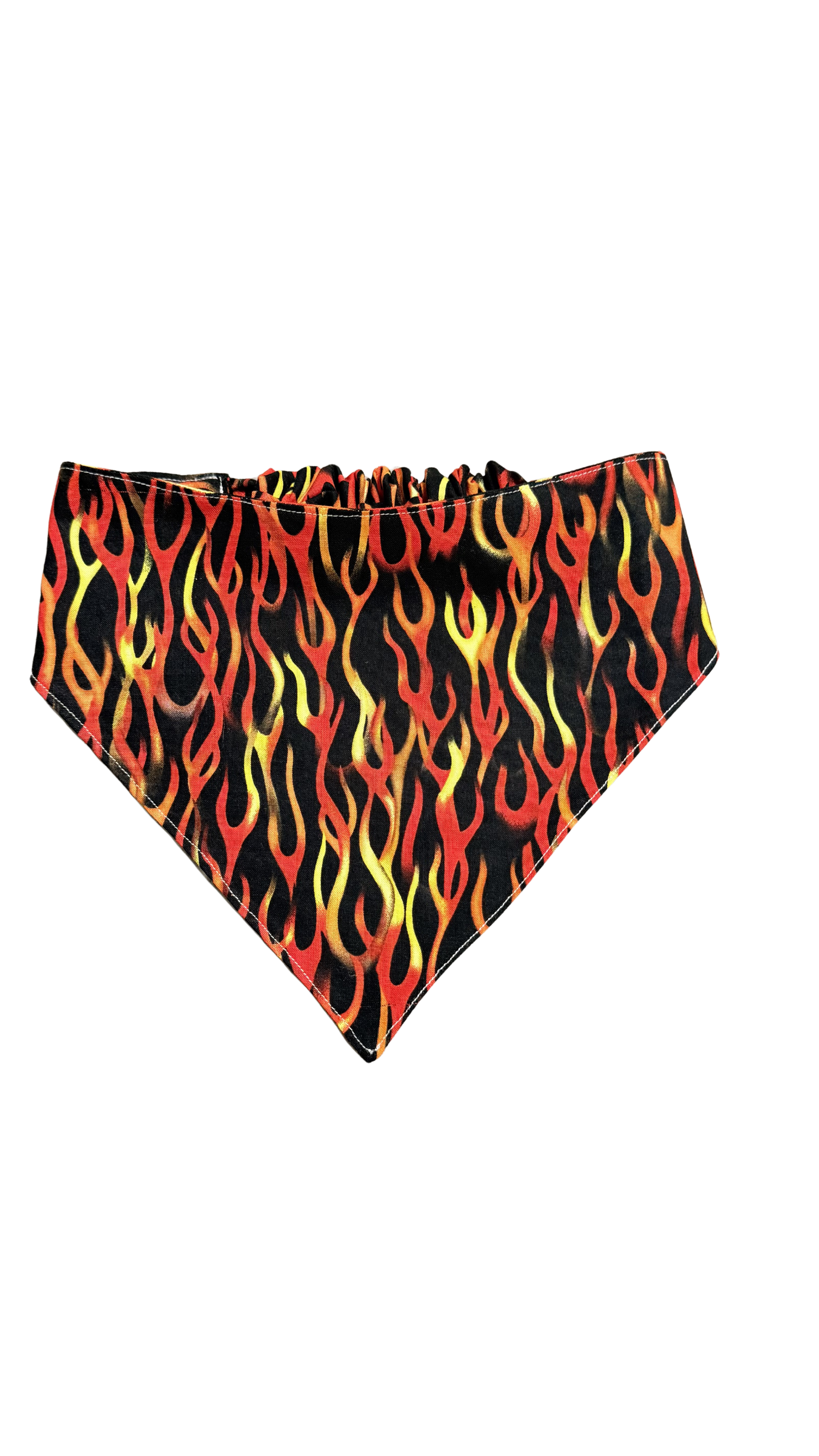 Playing with fire Dog Bandana.